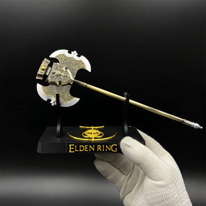 Axe of Godrick Soul Game Metal Axe Miniature For Collection