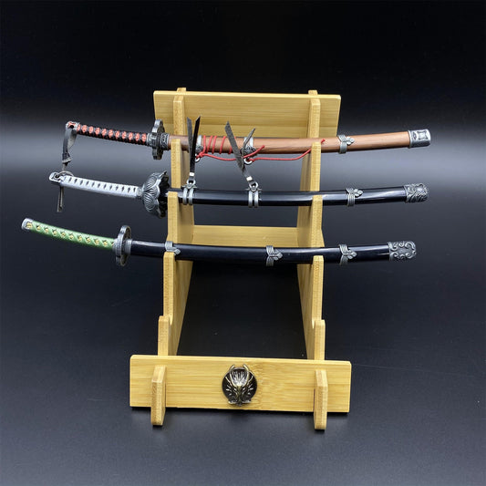 Game Katana Set: Kusabimaru, Gracious Gift of Tears, Black Mortal Blade