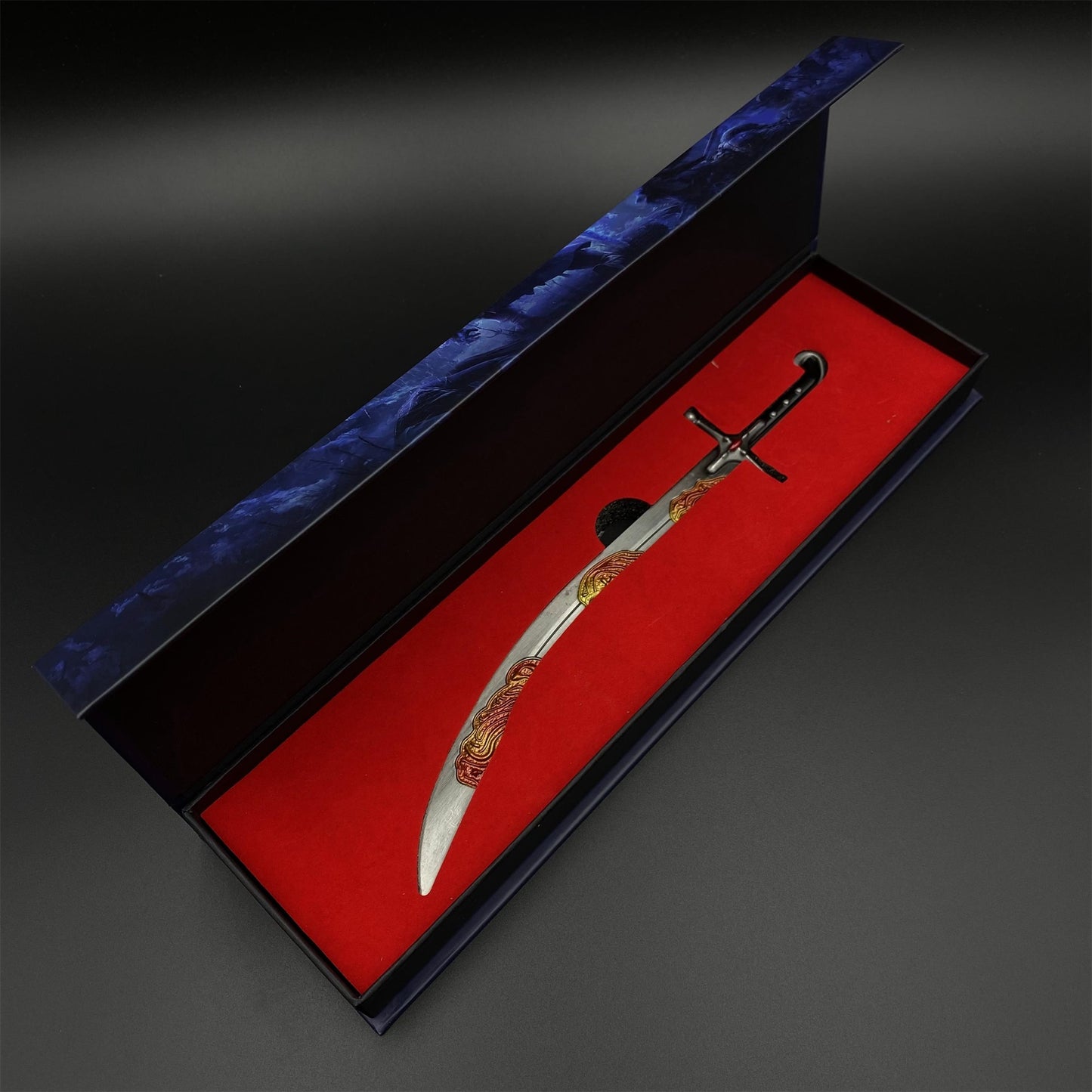 Soul Game Metal Tiny Shamshir Blade Sword Miniature
