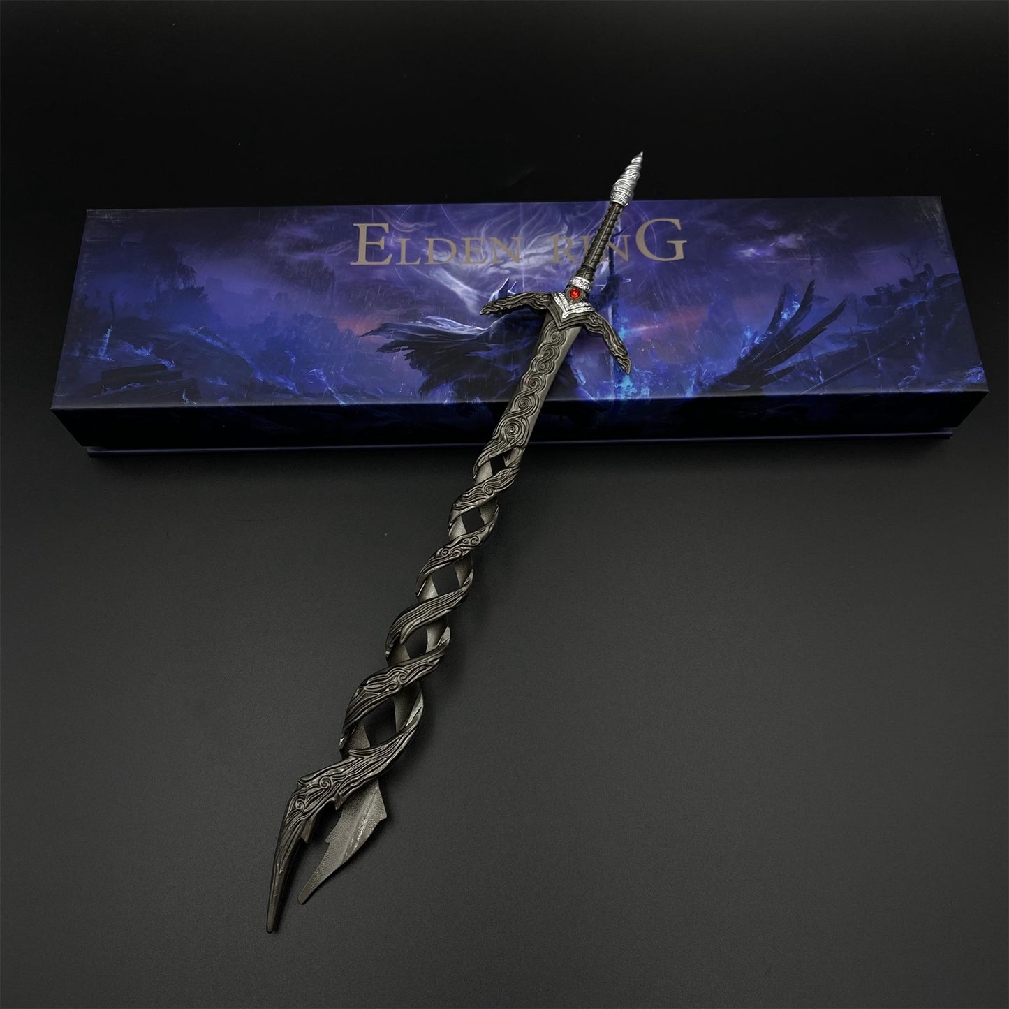 Classical Soul Game Swords Elden Gamer Gift Box With 3D Printed Display Stand