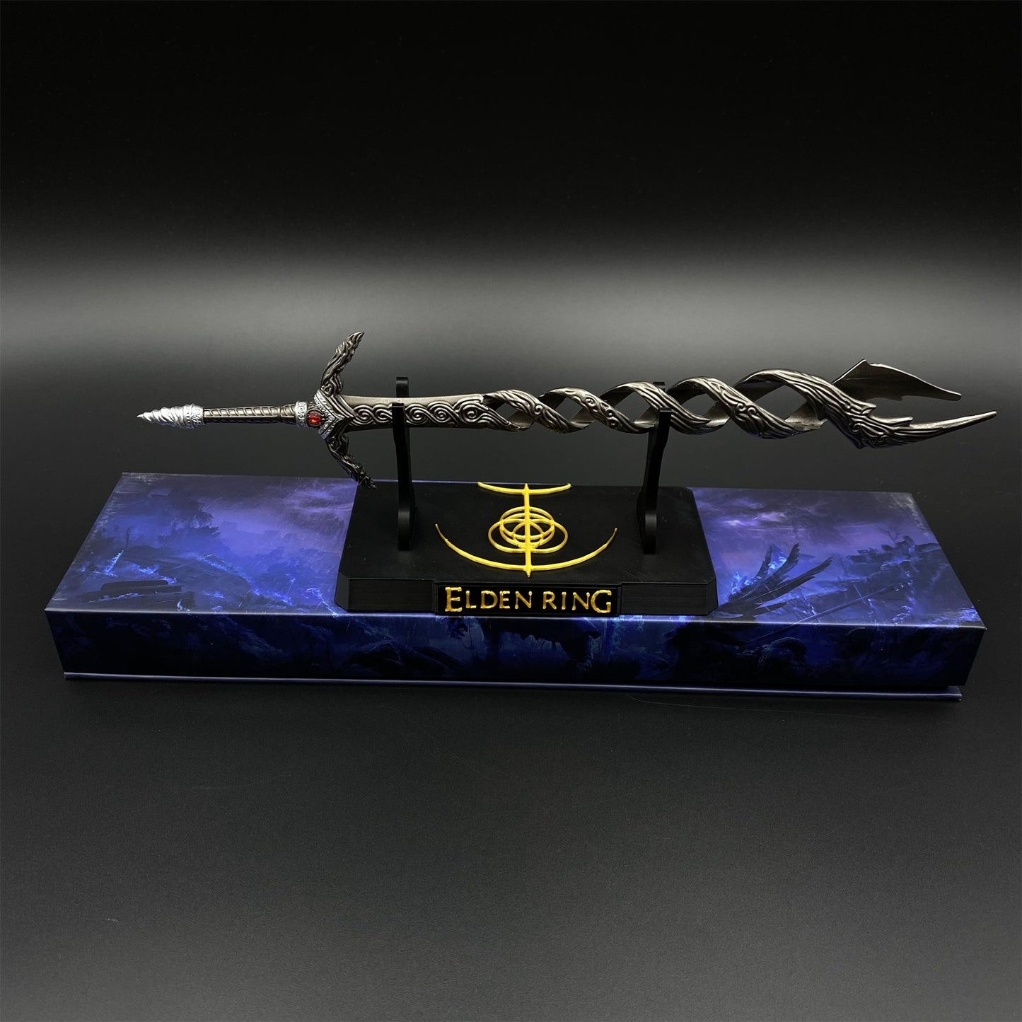 Classical Soul Game Swords Elden Gamer Gift Box With 3D Printed Display Stand