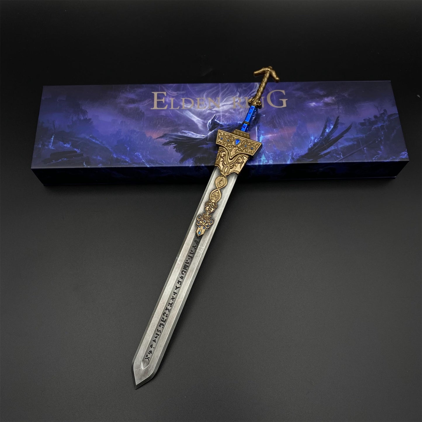 Classical Soul Game Swords Elden Gamer Gift Box With 3D Printed Display Stand