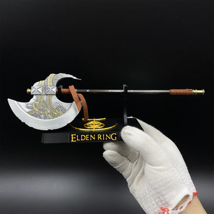 Elden Axe Of Godfrey Metal Miniature 27CM/10.7"