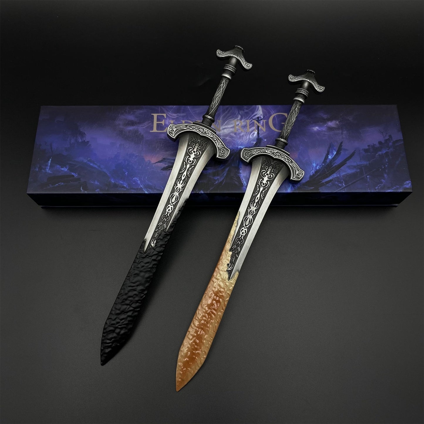Soul Game Gargoyle's Blade and Gargoyle's Black Blade Metal Miniature