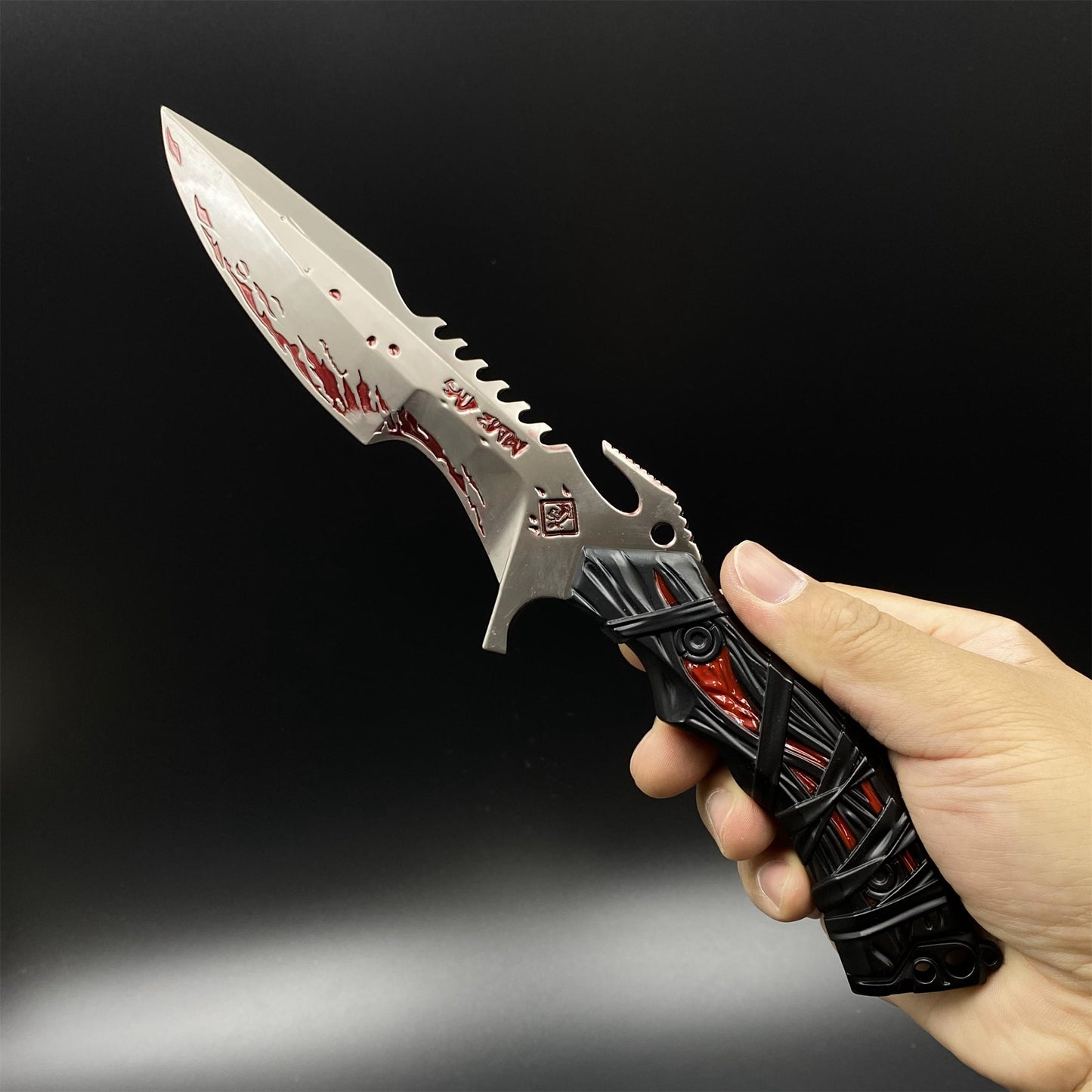 Delta Force Executioner Dagger 1:1 Scale Metal Replica - Blunt Blade Asara's Blade Collectibles