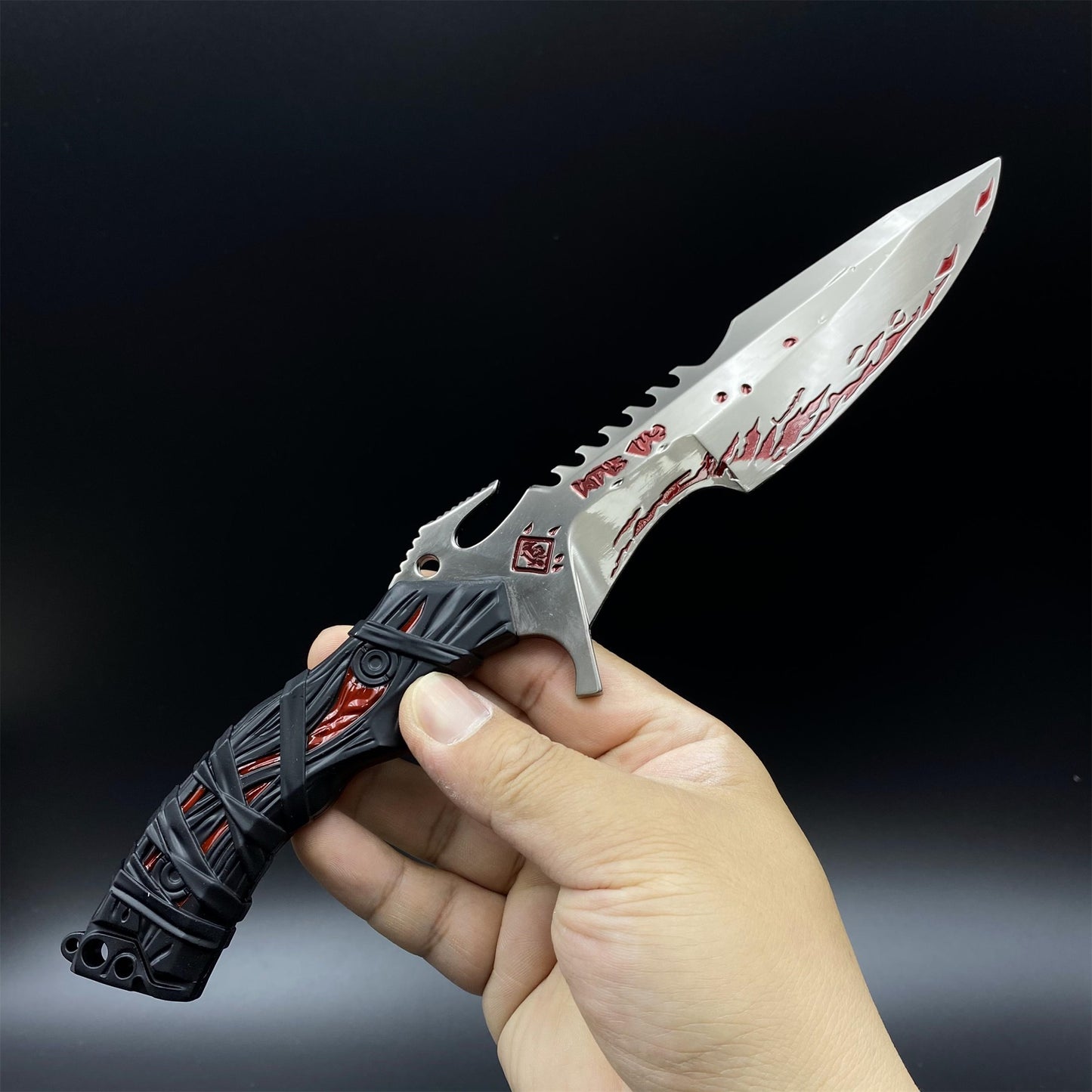 Delta Force Executioner Dagger 1:1 Scale Metal Replica - Blunt Blade Asara's Blade Collectibles