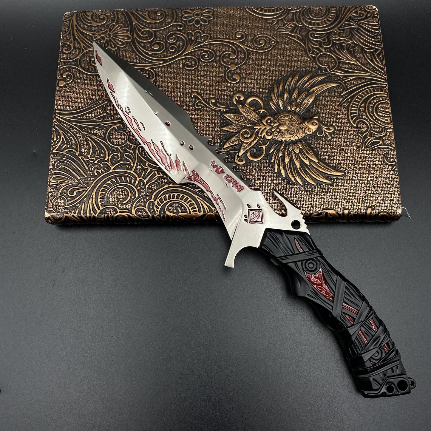 Delta Force Executioner Dagger 1:1 Scale Metal Replica - Blunt Blade Asara's Blade Collectibles