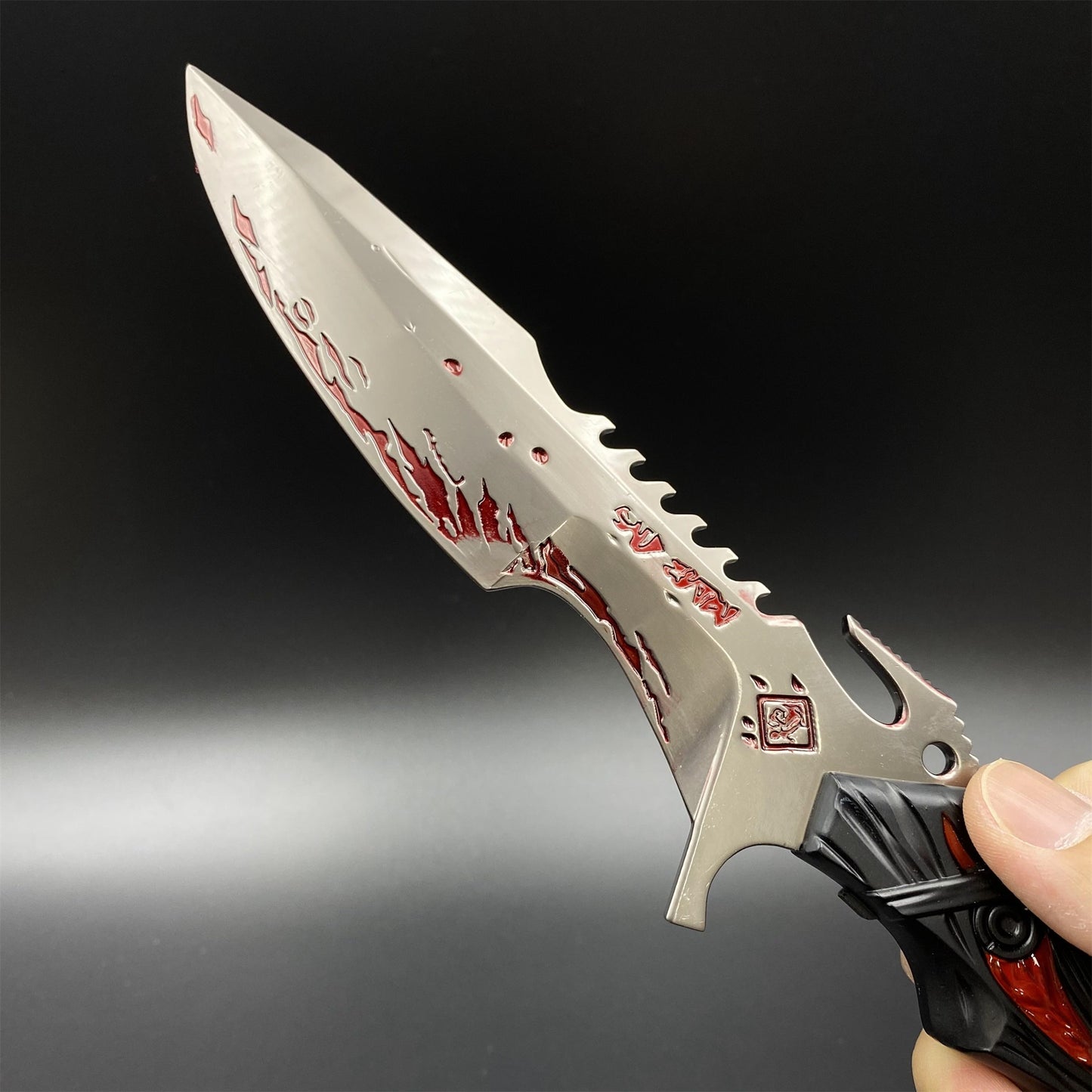 Delta Force Executioner Dagger 1:1 Scale Metal Replica - Blunt Blade Asara's Blade Collectibles