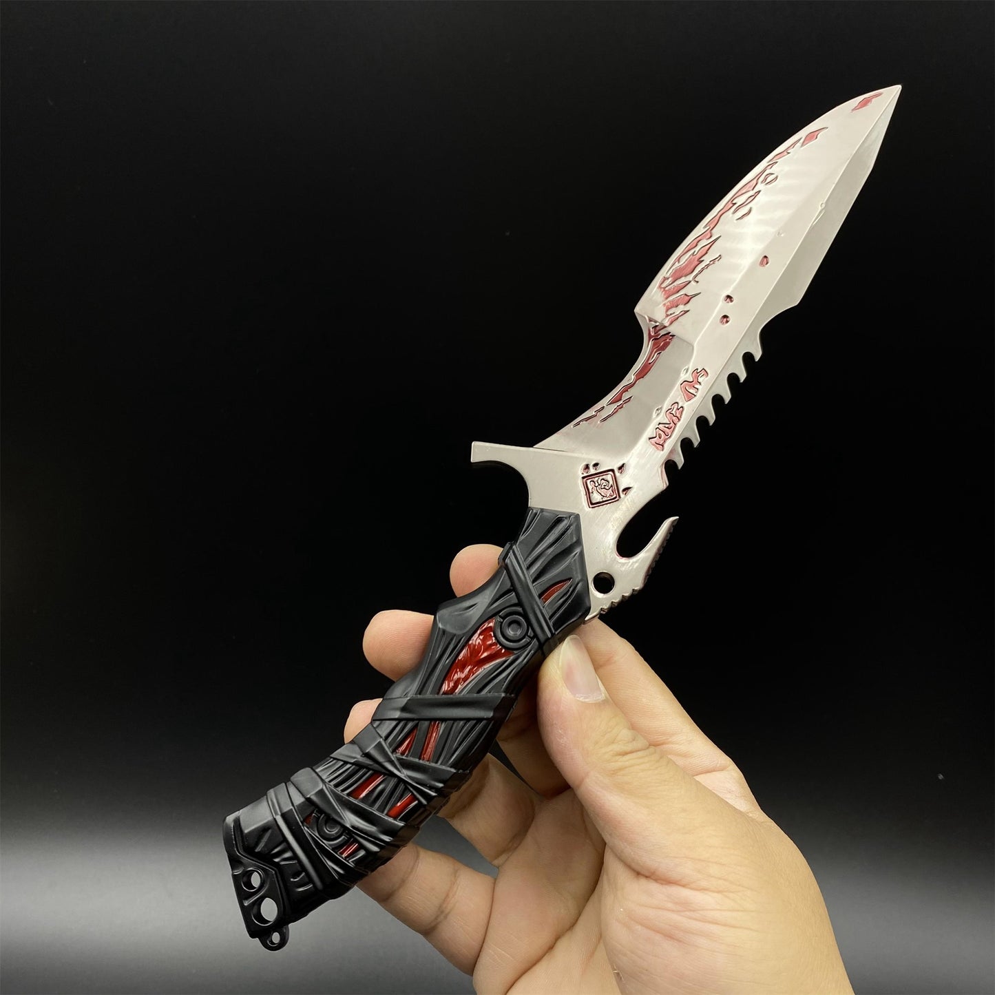 Delta Force Executioner Dagger 1:1 Scale Metal Replica - Blunt Blade Asara's Blade Collectibles
