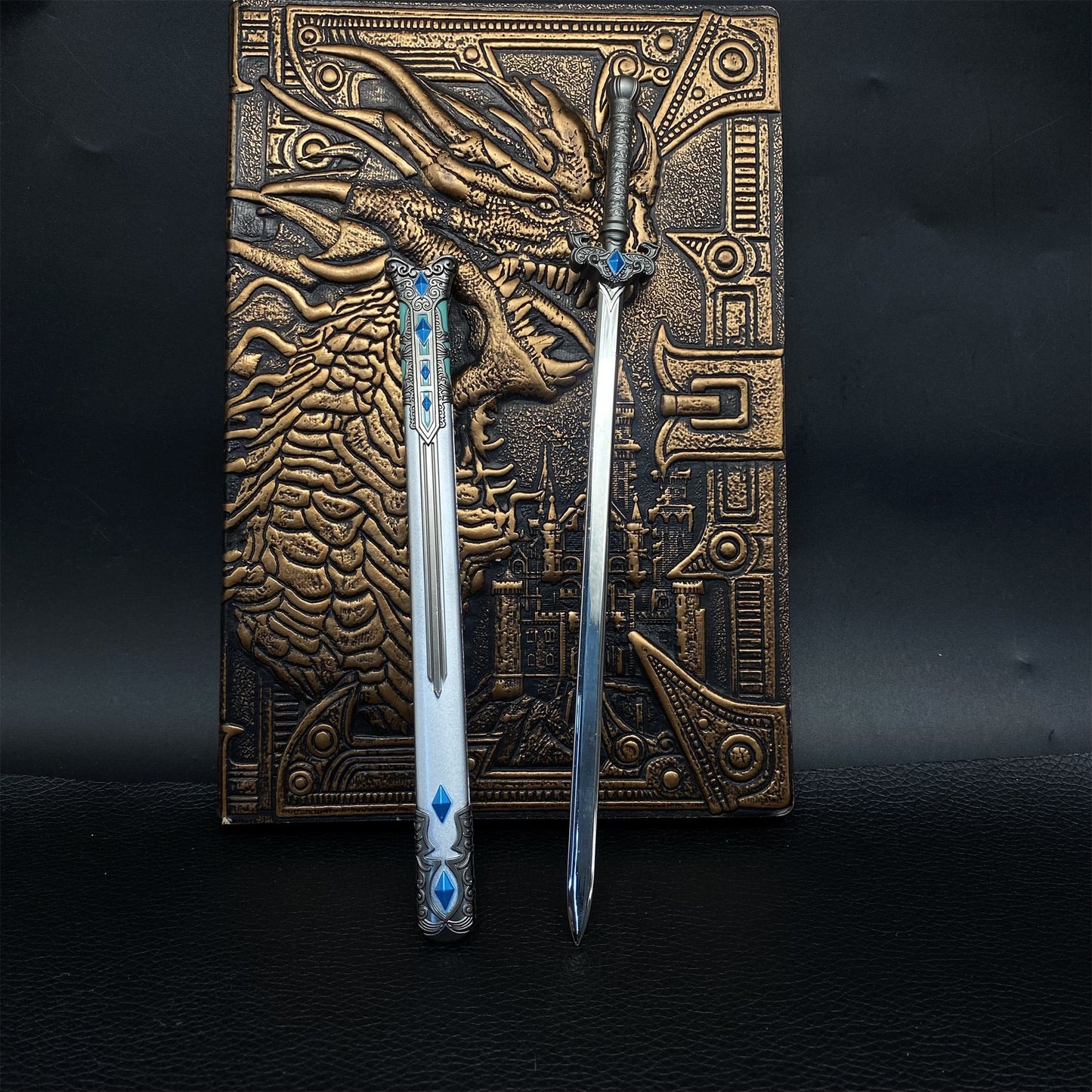 Anime Peripheral Fairy Sword Metal Miniature