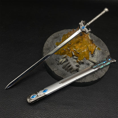 Anime Peripheral Fairy Sword Metal Miniature