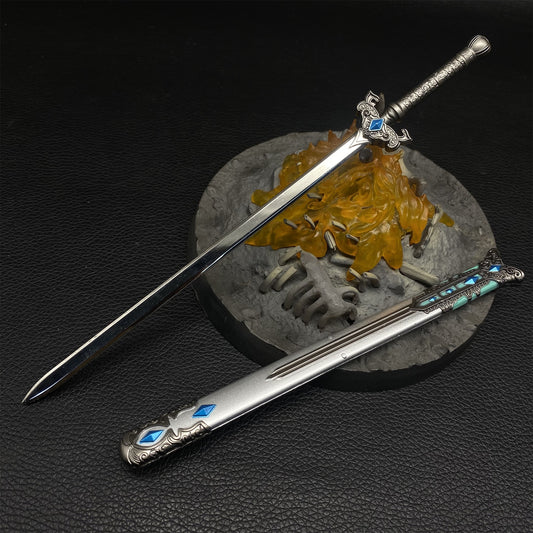 Anime Peripheral Fairy Sword Metal Miniature