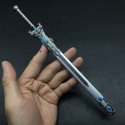 Anime Peripheral Fairy Sword Metal Miniature