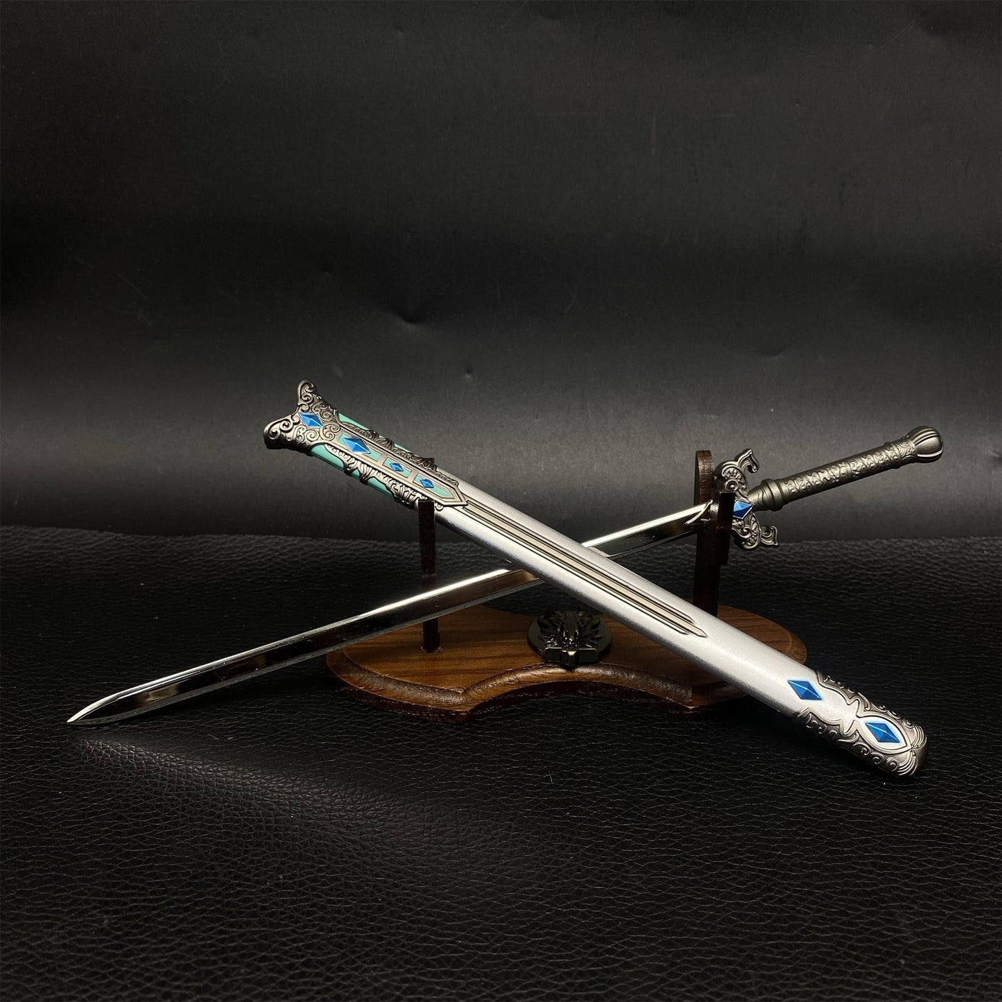 Anime Peripheral Fairy Sword Metal Miniature