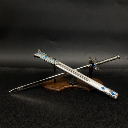 Anime Peripheral Fairy Sword Metal Miniature