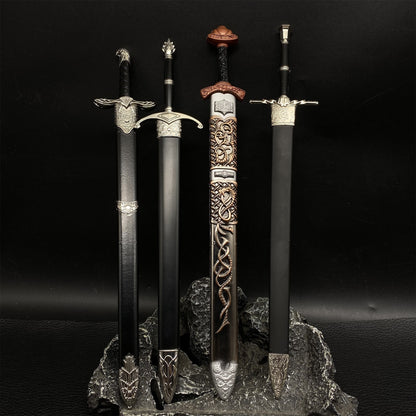 Middle Age Knight Swords Viking Sword 4 In 1 Pack