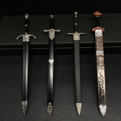Middle Age Knight Swords Viking Sword 4 In 1 Pack