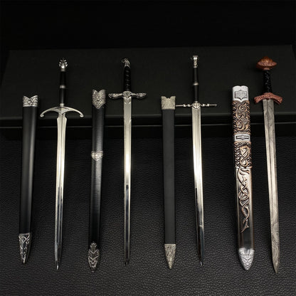 Middle Age Knight Swords Viking Sword 4 In 1 Pack