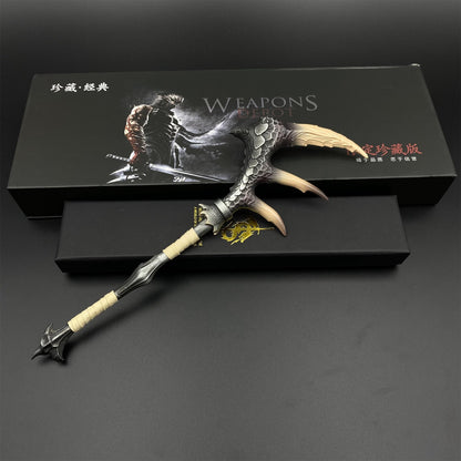 Monster Killer Fatalis Annihilation Long Sword Metal Miniature
