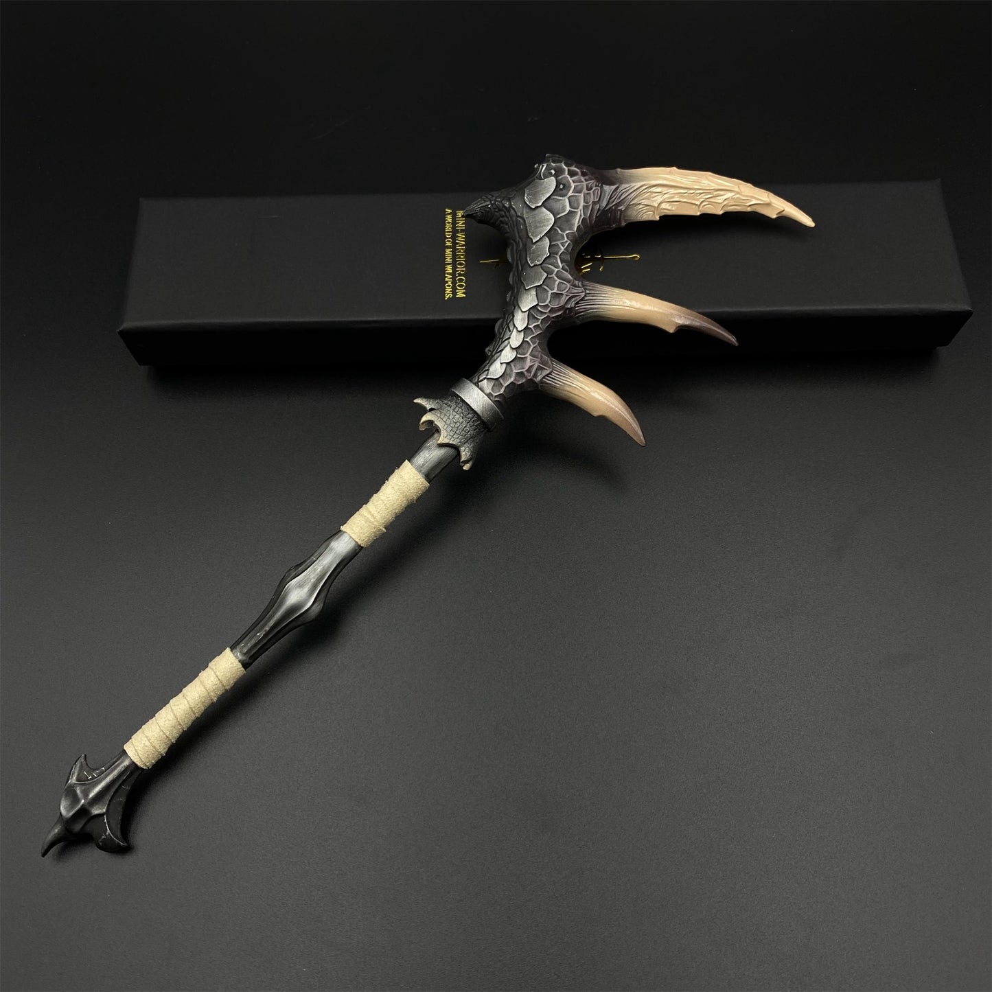 Monster Killer Fatalis Annihilation Long Sword Metal Miniature