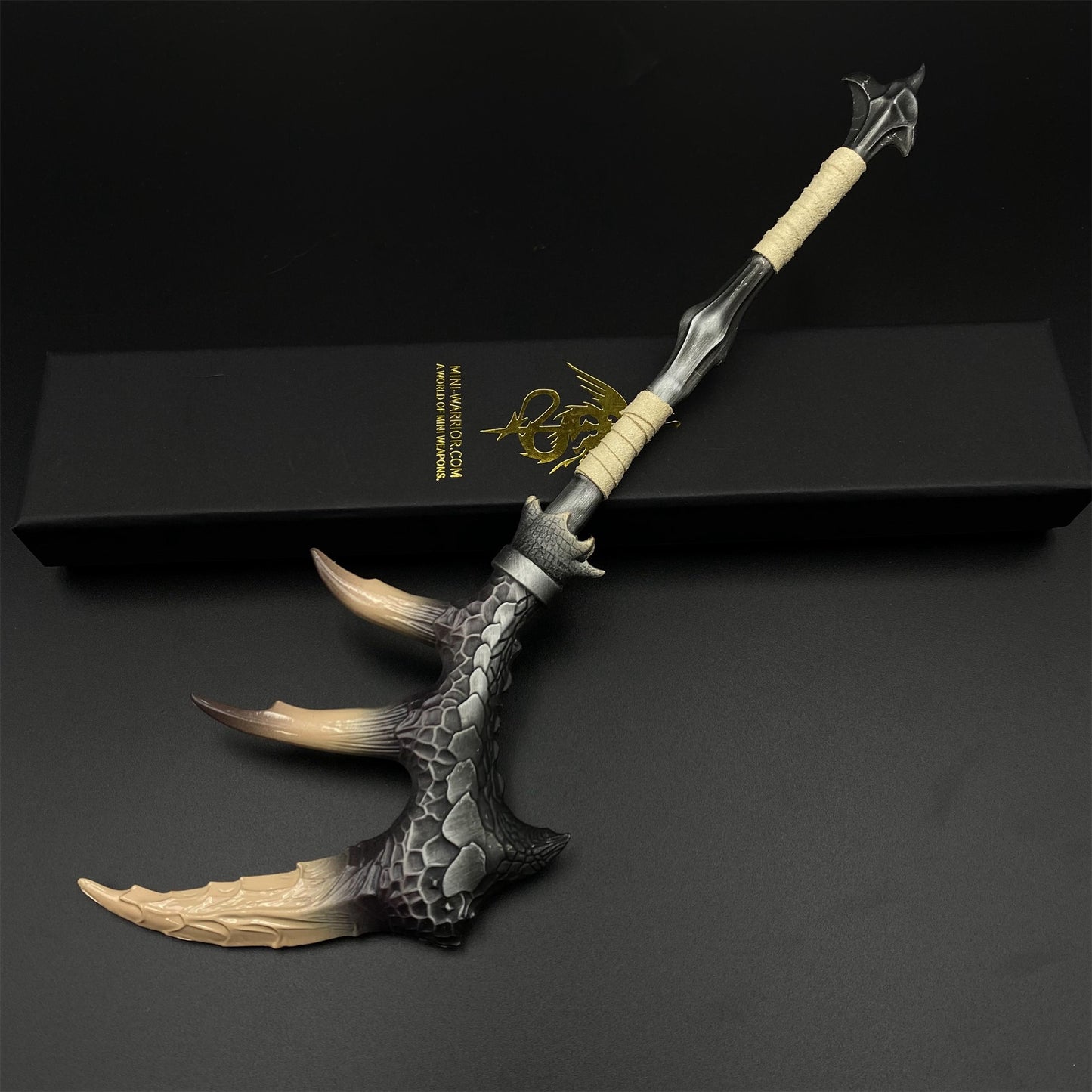 Monster Killer Fatalis Annihilation Long Sword Metal Miniature