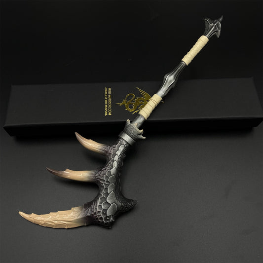 Monster Killer Fatalis Annihilation Long Sword Metal Miniature