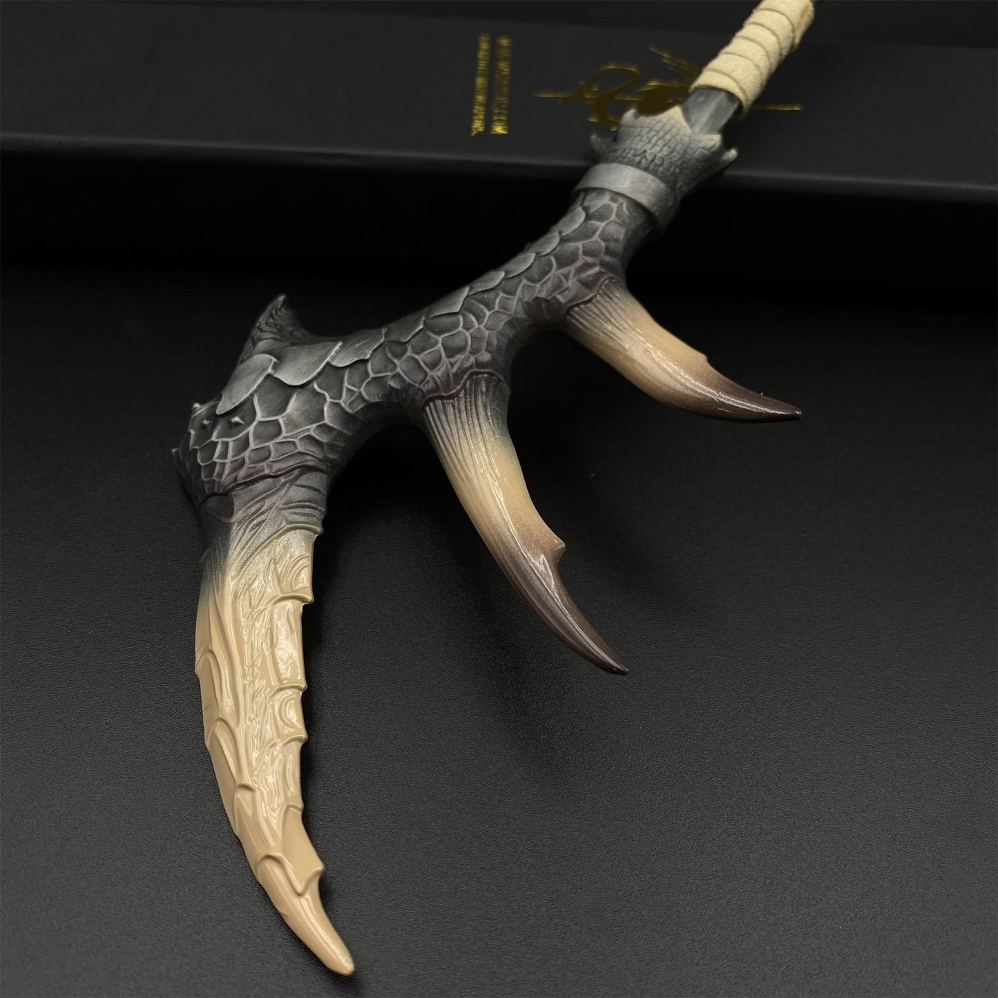 Monster Killer Fatalis Annihilation Long Sword Metal Miniature