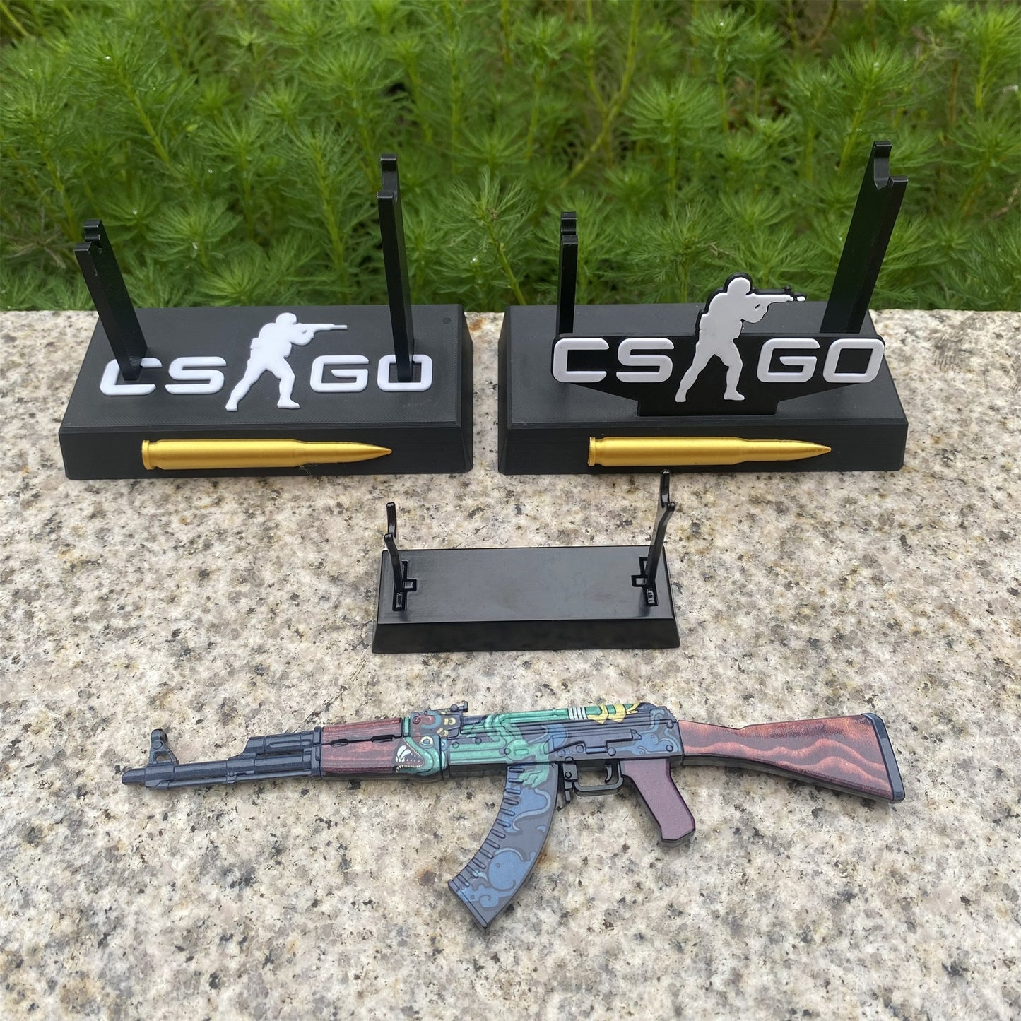 Fire Serpent AK47  Metal Miniature