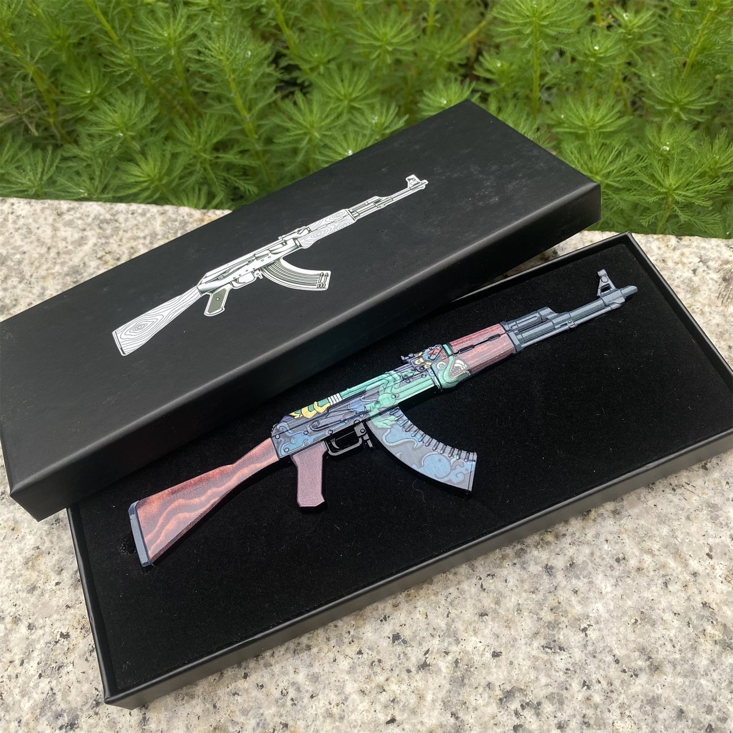 Fire Serpent AK47  Metal Miniature