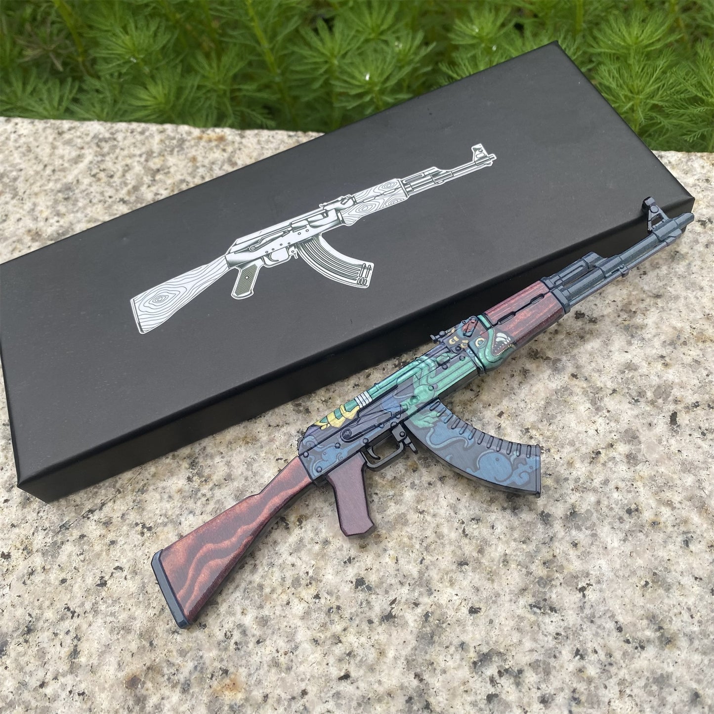 Fire Serpent AK47  Metal Miniature