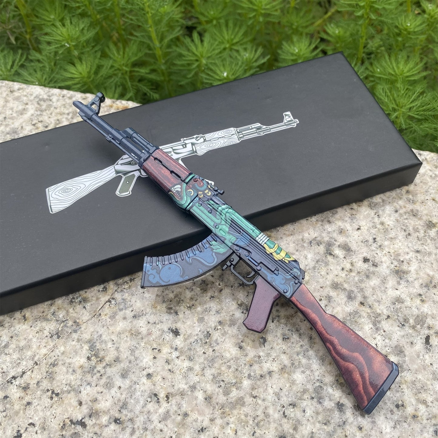 Fire Serpent AK47  Metal Miniature
