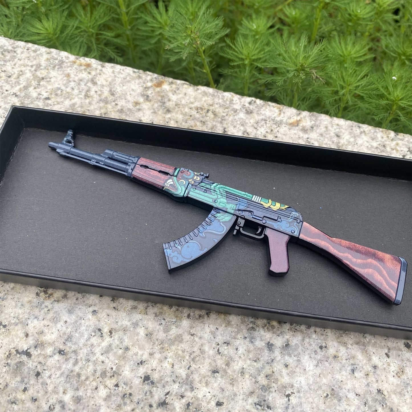 Fire Serpent AK47  Metal Miniature