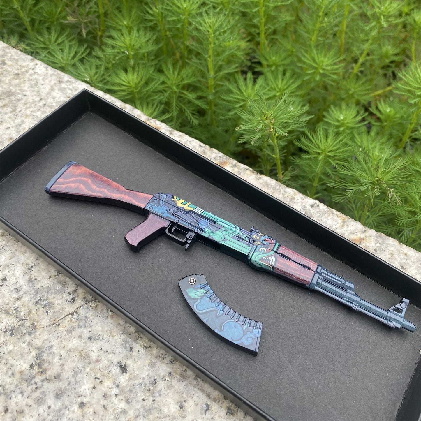 Fire Serpent AK47  Metal Miniature