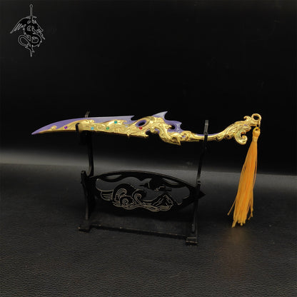 Chinese Movie Highness the Wolf Flowing Cloud Gold Sword Replica