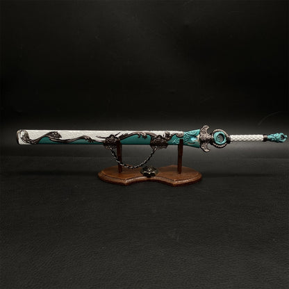 Anime Peripheral Sixteen Prefectures Flying Wave Sword Metal Replica