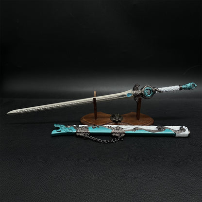 Anime Peripheral Sixteen Prefectures Flying Wave Sword Metal Replica