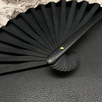 Black Myth New Game Zhong Kui's Ghost Catching Folding Fan Cosplay Prop