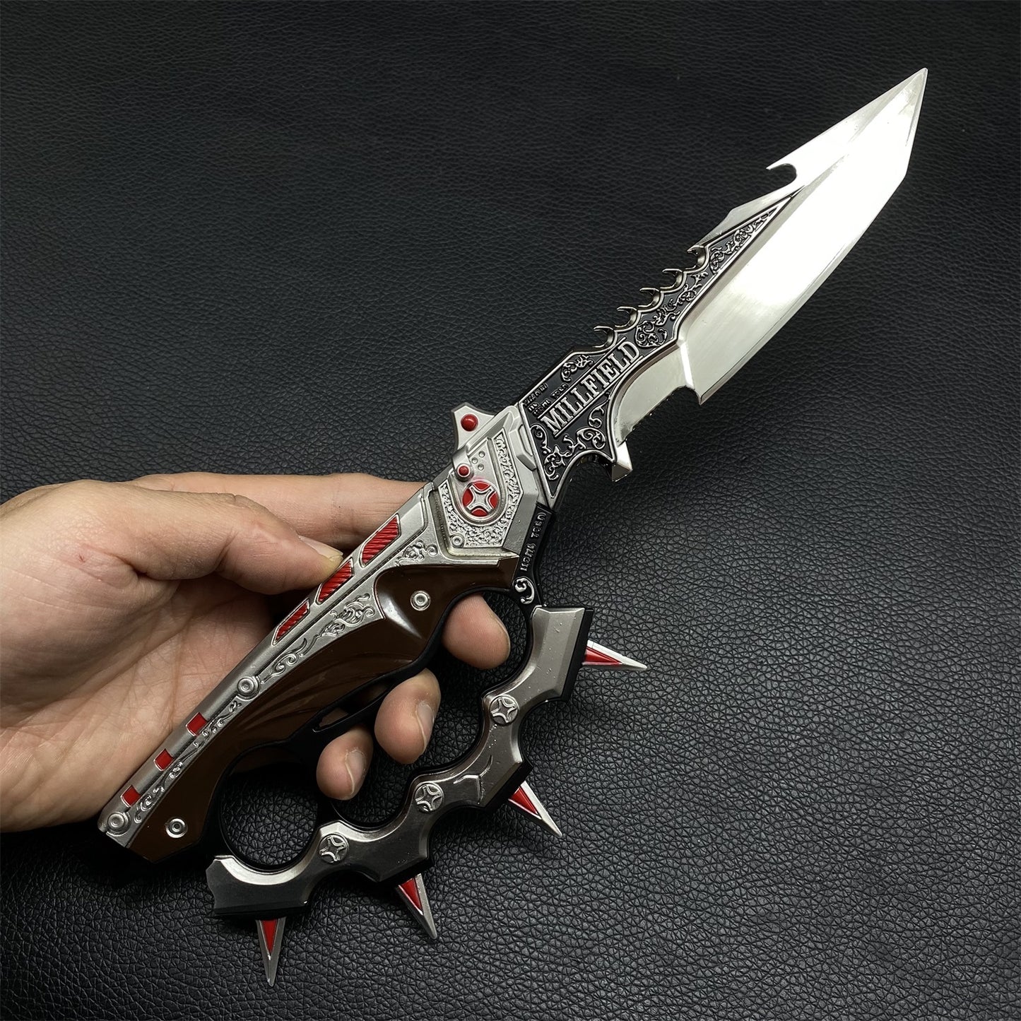 DF Delta Force Creed Knife Metal Blunt Replica