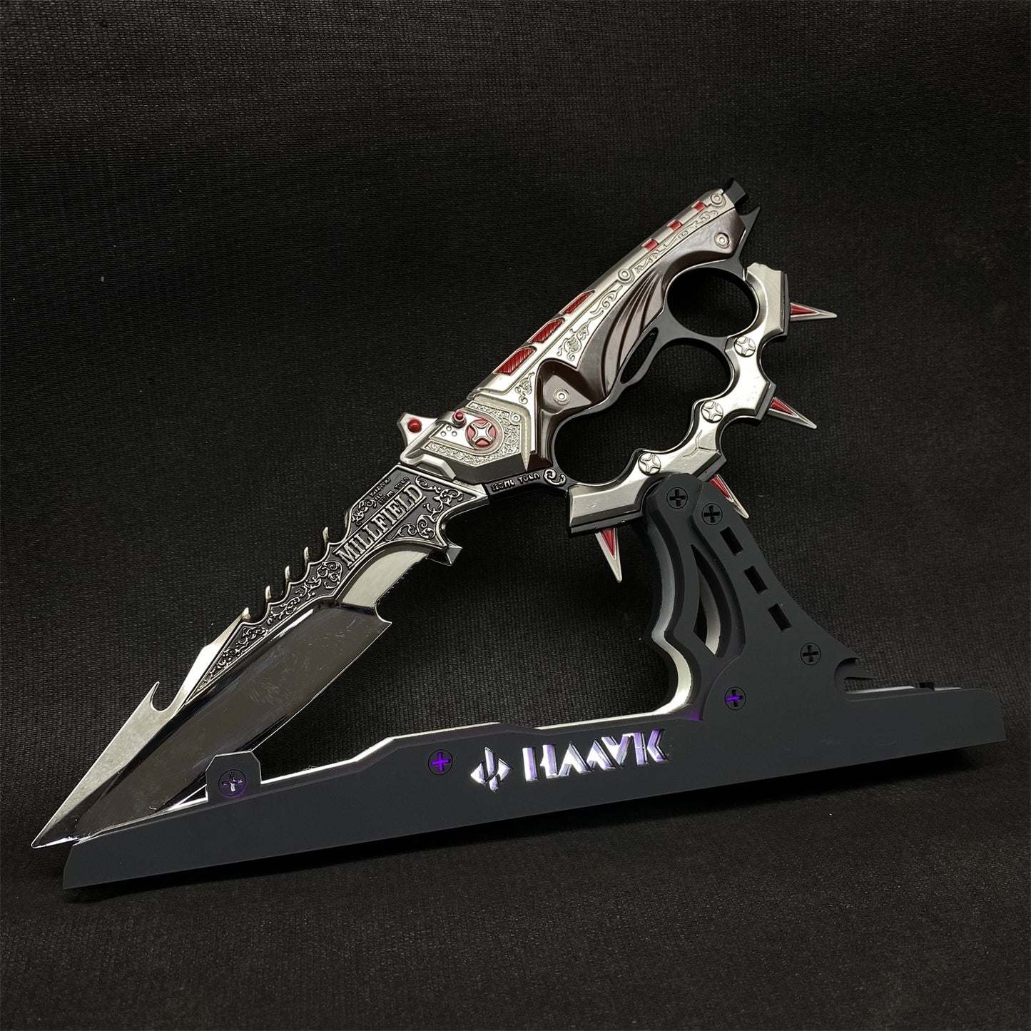 DF Delta Force Creed Knife Metal Blunt Replica