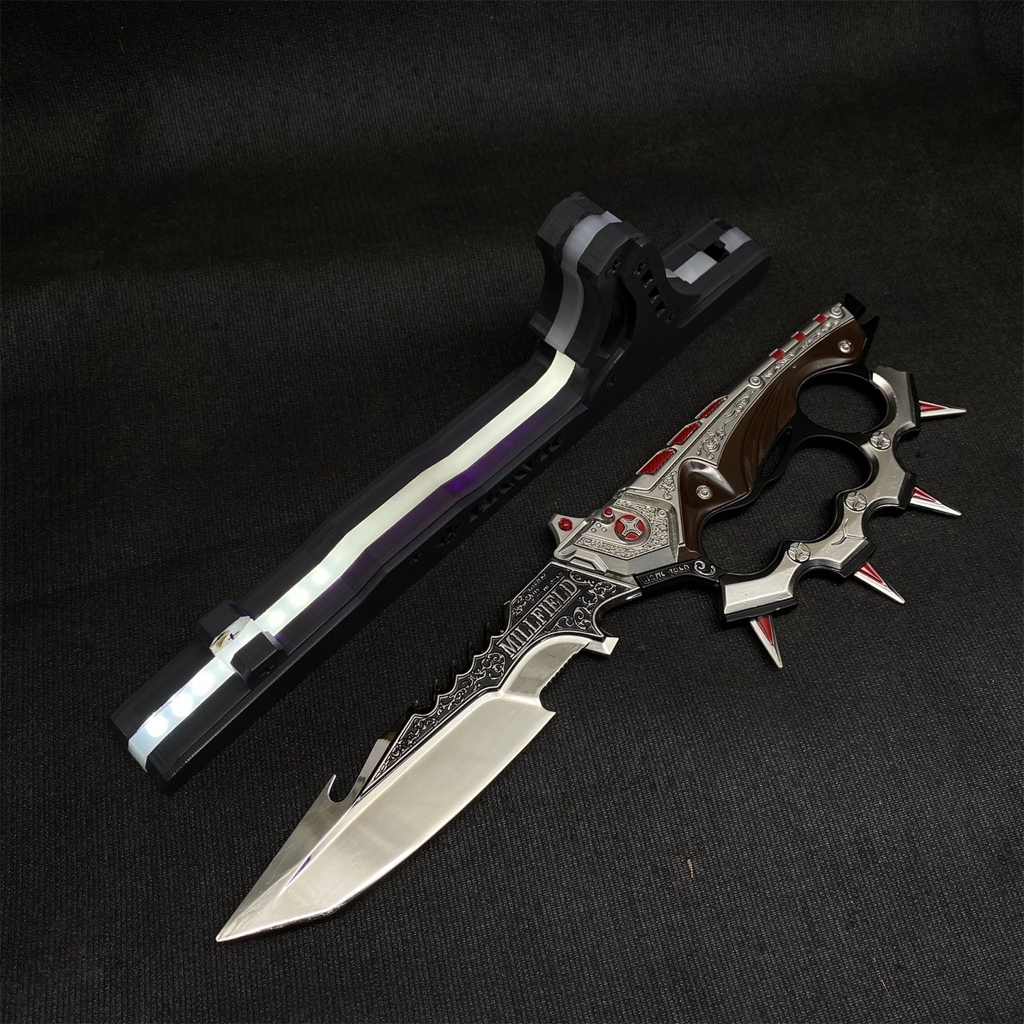 DF Delta Force Creed Knife Metal Blunt Replica