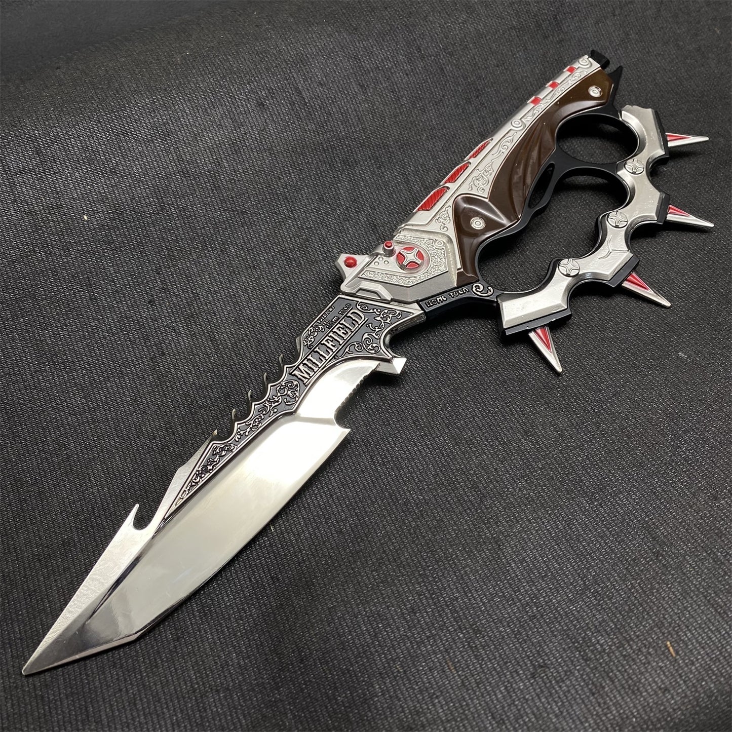 DF Delta Force Creed Knife Metal Blunt Replica