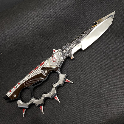 DF Delta Force Creed Knife Metal Blunt Replica