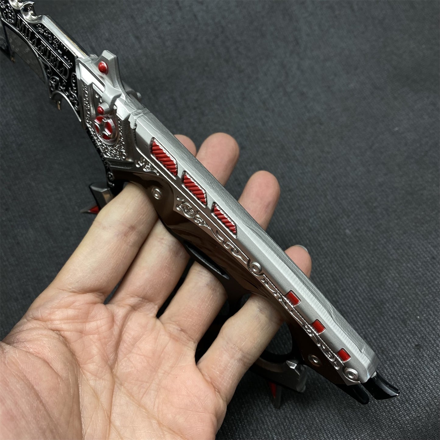 DF Delta Force Creed Knife Metal Blunt Replica