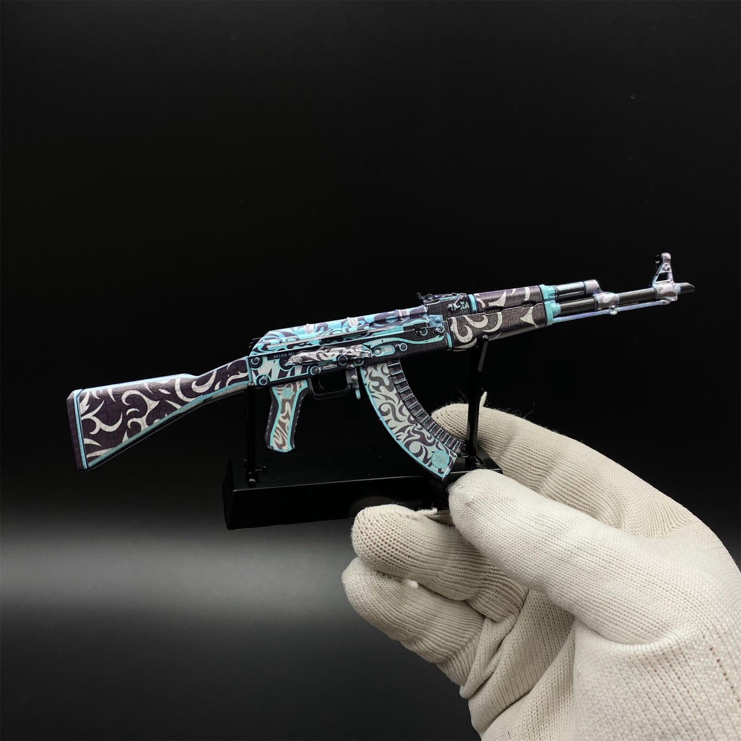 Hot Game CS2 AK47 Frontside Misty Mini Metal Replica Game Prop Collectible