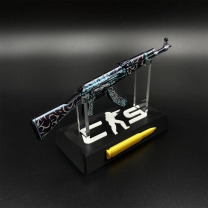 Hot Game CS2 AK47 Frontside Misty Mini Metal Replica Game Prop Collectible