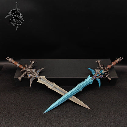 Metal Lich King Arthas Frostmourne Sword Craft
