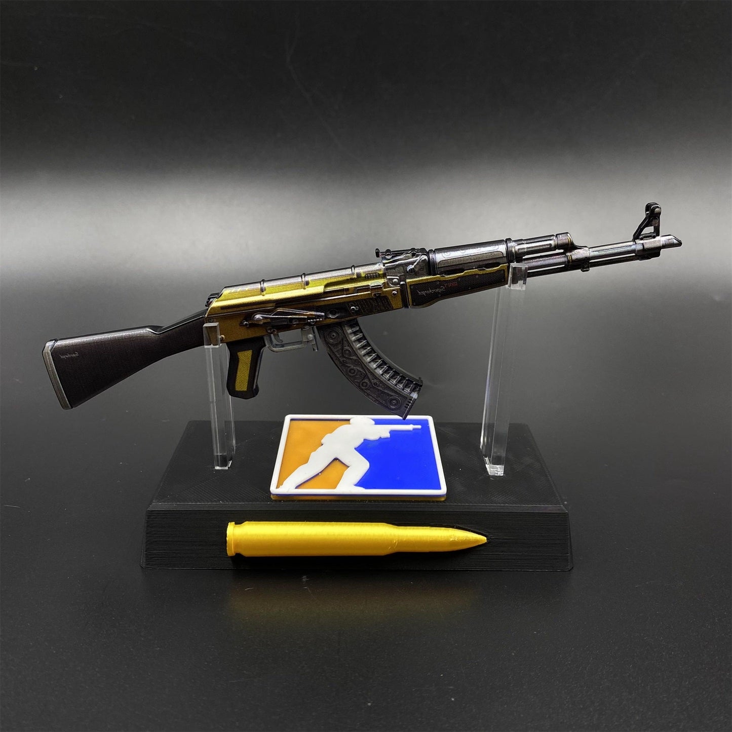 CS2 Game Peripheral - AK47 Fuel Injector Metal Replica Game Prop Collectible
