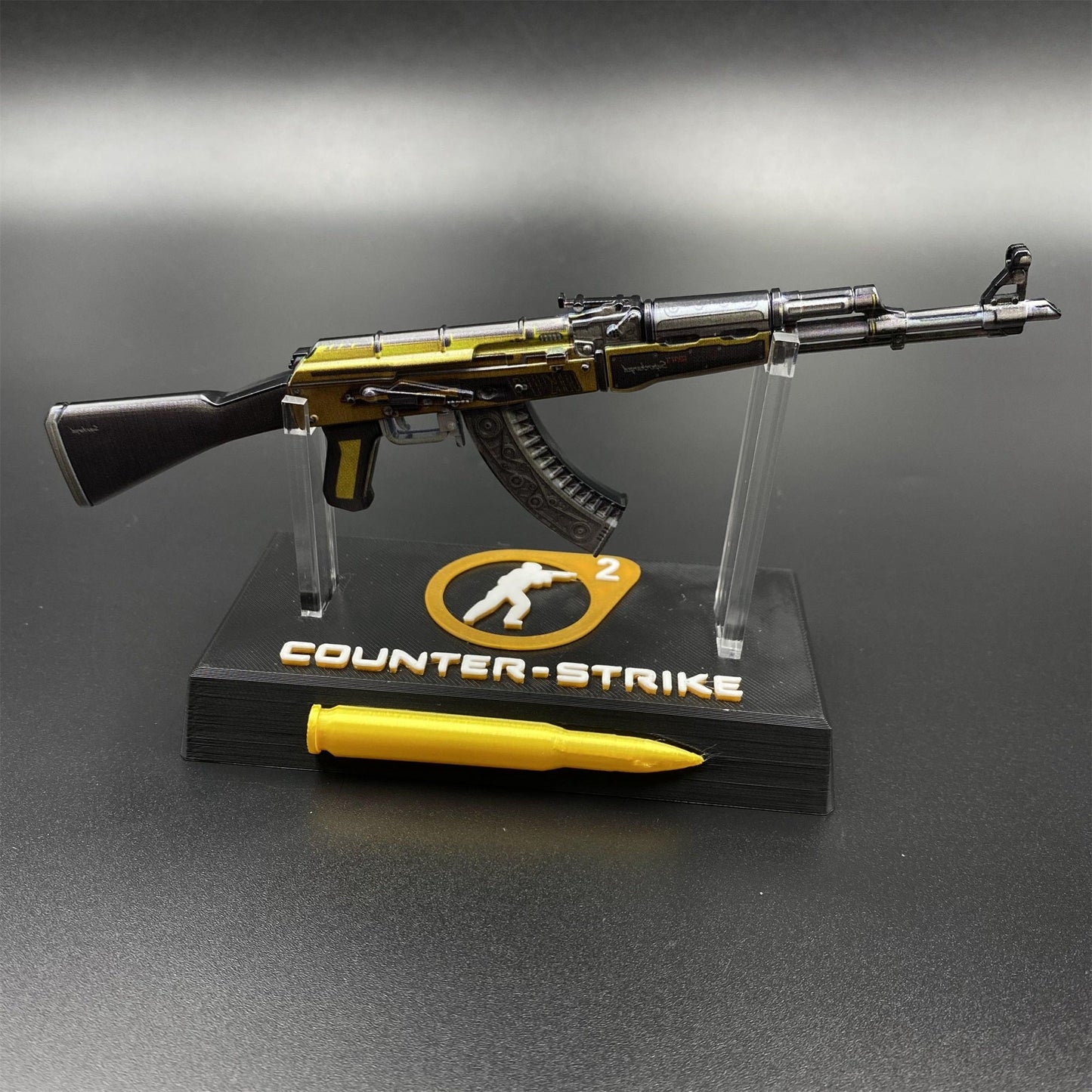 CS2 Game Peripheral - AK47 Fuel Injector Metal Replica Game Prop Collectible
