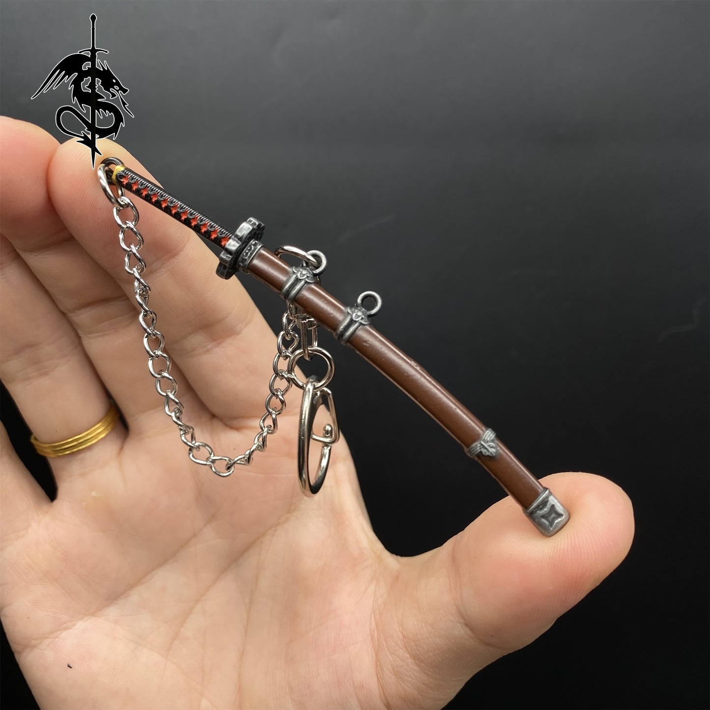 Mini Kusabimaru katana Metal keychain 3 In 1 Pack