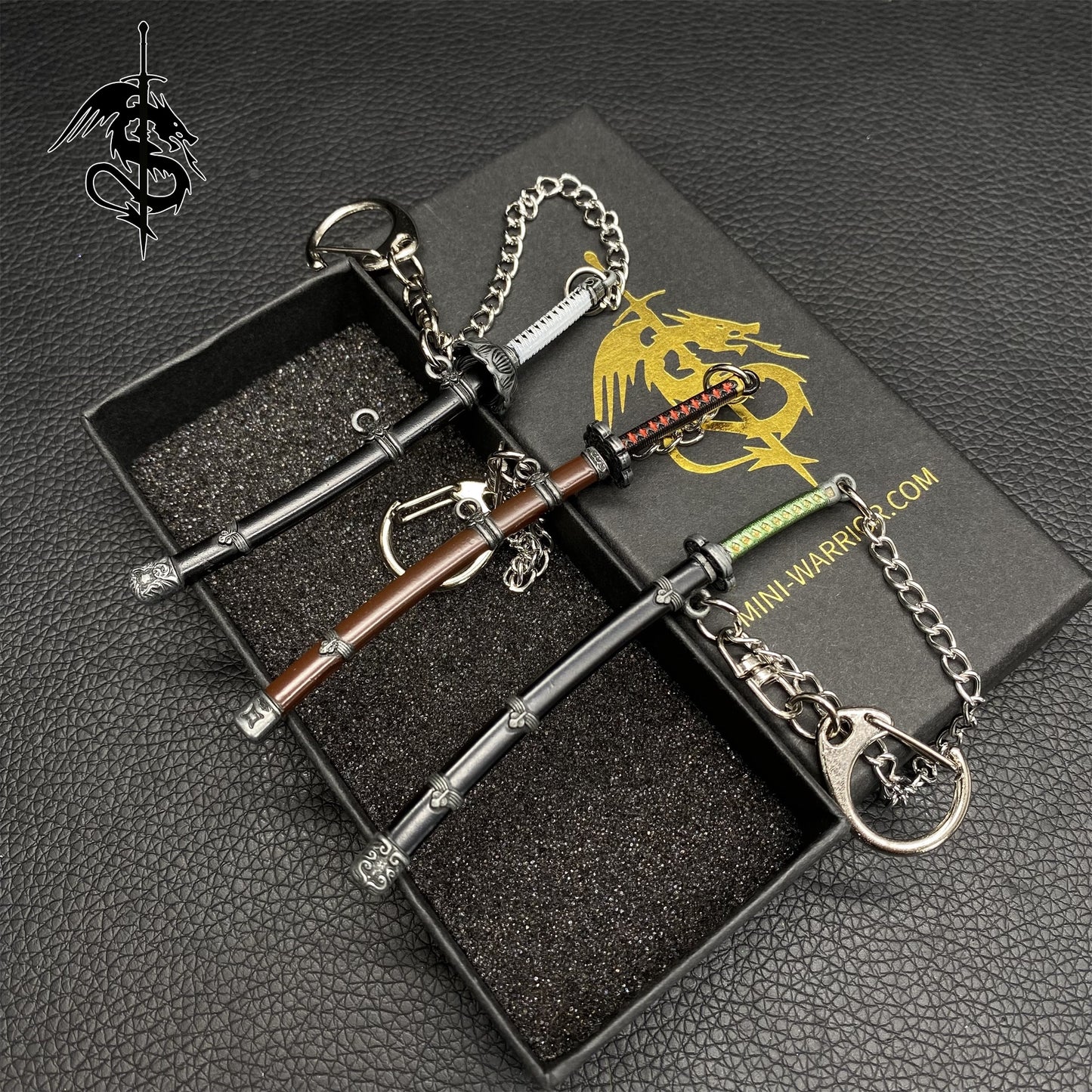 Mini Kusabimaru katana Metal keychain 3 In 1 Pack